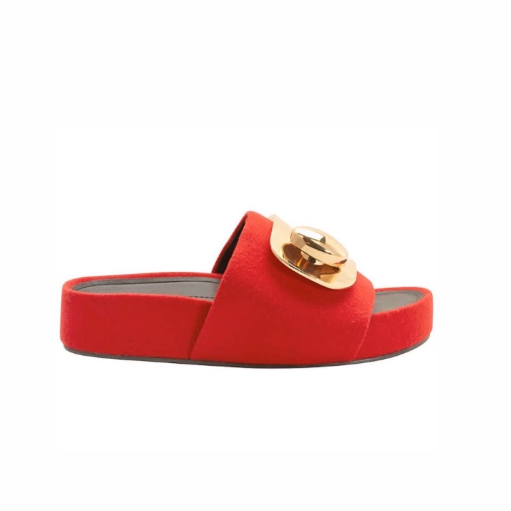 Stella Luna Ladies Slipper Styling Red Stella